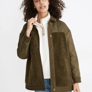 Madewell Hybrid Sherpa Jacket